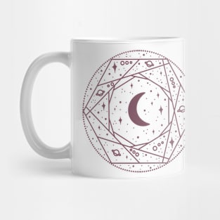 Boho Space Galaxy Mug